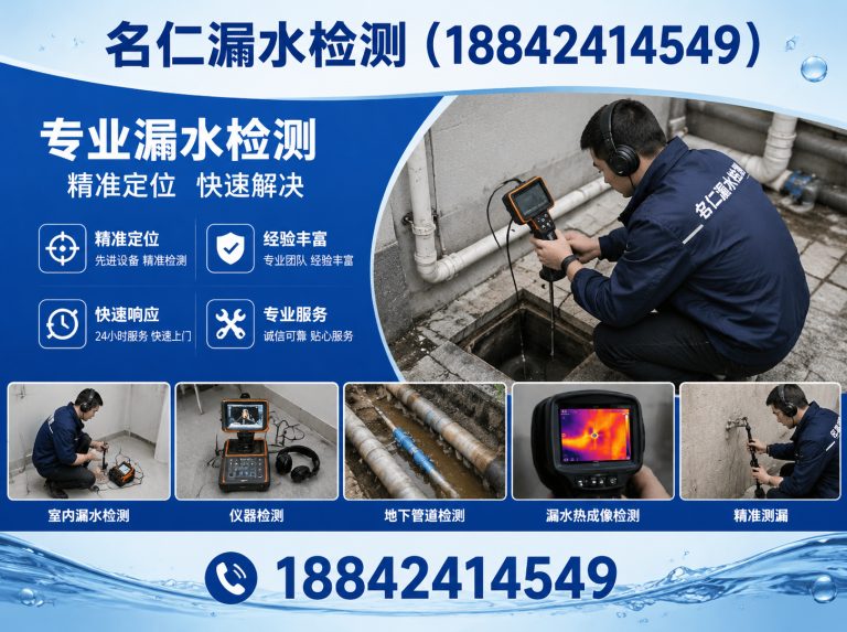 于洪区名仁漏水检测展示图